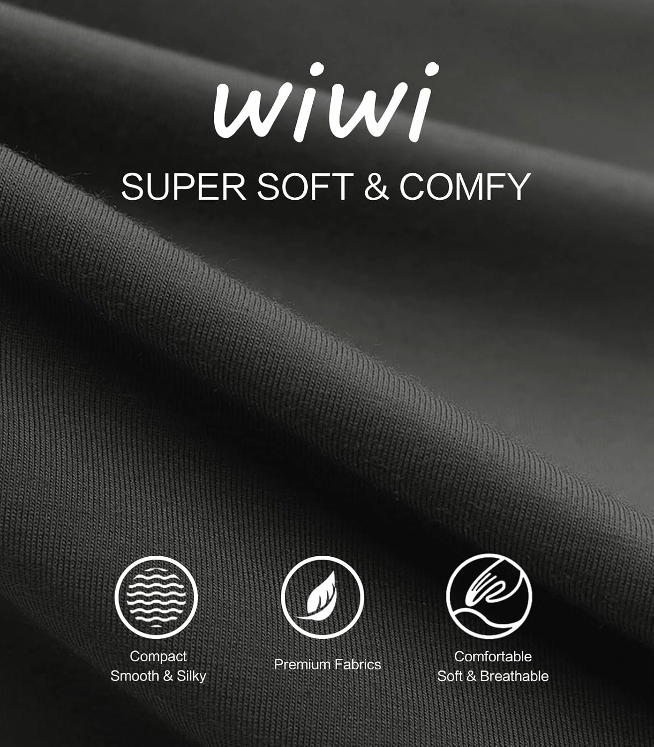 WiWi Pajamas for Women Soft Short Sleeve Sleepwear Cooling Pajama Set Shorts Pjs Loose Comfy Lounge Sets S-XXL