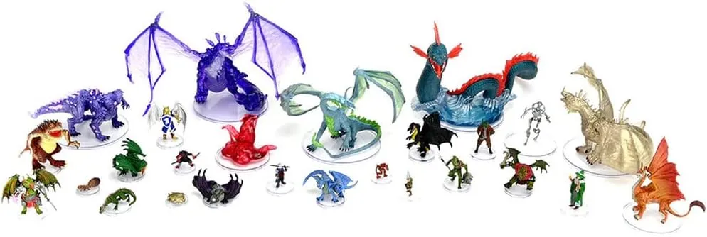 WizKids D&D Icons of The Realms: Fizban's Treasury of Dragons - Super Booster (Set22) - Contains 1 Huge Rare Figure, Pre-Painted, Pre-Assembled, Miniature, Dungeons & Dragons