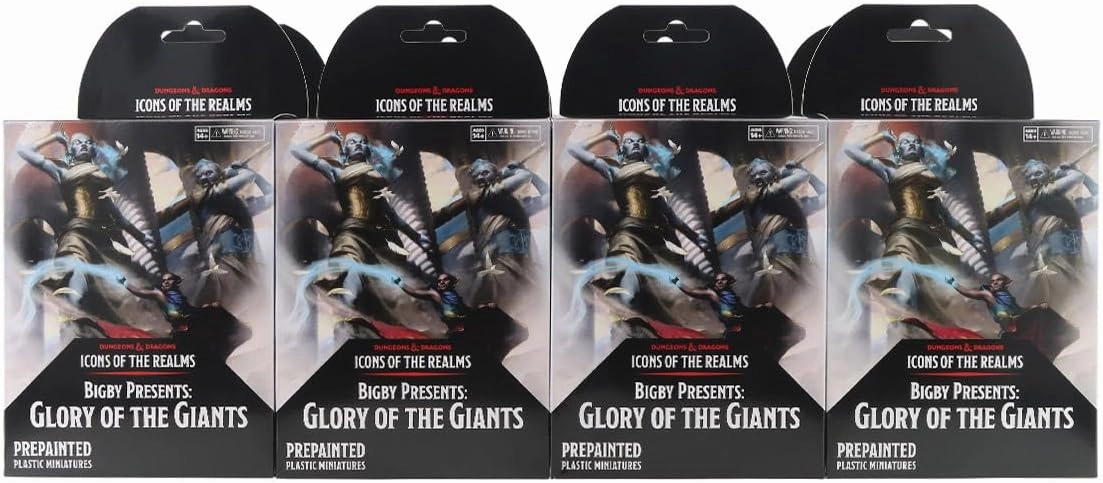 WizKids D&D Icons of The Realms: Bigby Presents Glory of The Giants - 8ct Booster Brick (Set 27)