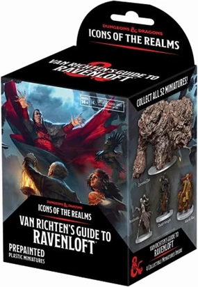 Wizkids D&D Icons of The Realms Miniatures: Van Richten's Guide to Ravenloft (Set 21) 4 Ct. Booster (Single Unit)
