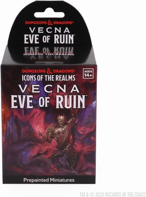 WizKids D&D Icons of The Realms: Vecna: Eve of Ruin - Single Booster | Dungeons and Dragons Figures | Pre-Painted | Blind Box