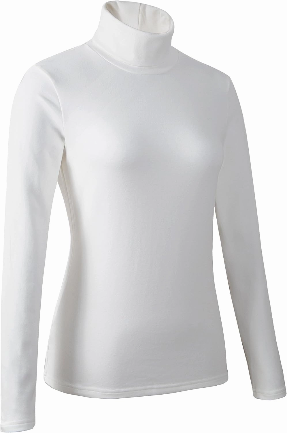 Women's Soft Cotton Turtleneck Top Basic Pullover Sweater