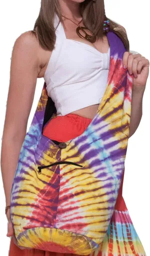 Women's Hippie Tie-Dye Handbag