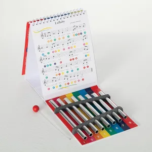 Woodstock Wind Chimes Mini Xylophone Mini Chimalong (7") Award Winning Christmas/Hanukkah Gifts for Kids, Boys and Girls Ages 3 , Childrens Musical Instruments, Educational Toys, Travel Size (CH1MINI)