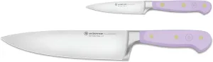 WÜSTHOF Classic Purple Yam 2-Piece Chef's Knife Set