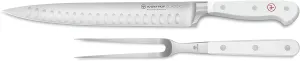 Wüsthof Classic White 2-Piece Carving Set