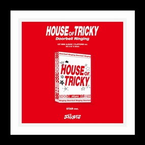 xikers HOUSE OF TRICKY : Doorbell Ringing 1st Mini Album Platform Version Case QR type mini card Selfie photocard Official photocard Tracking Sealed