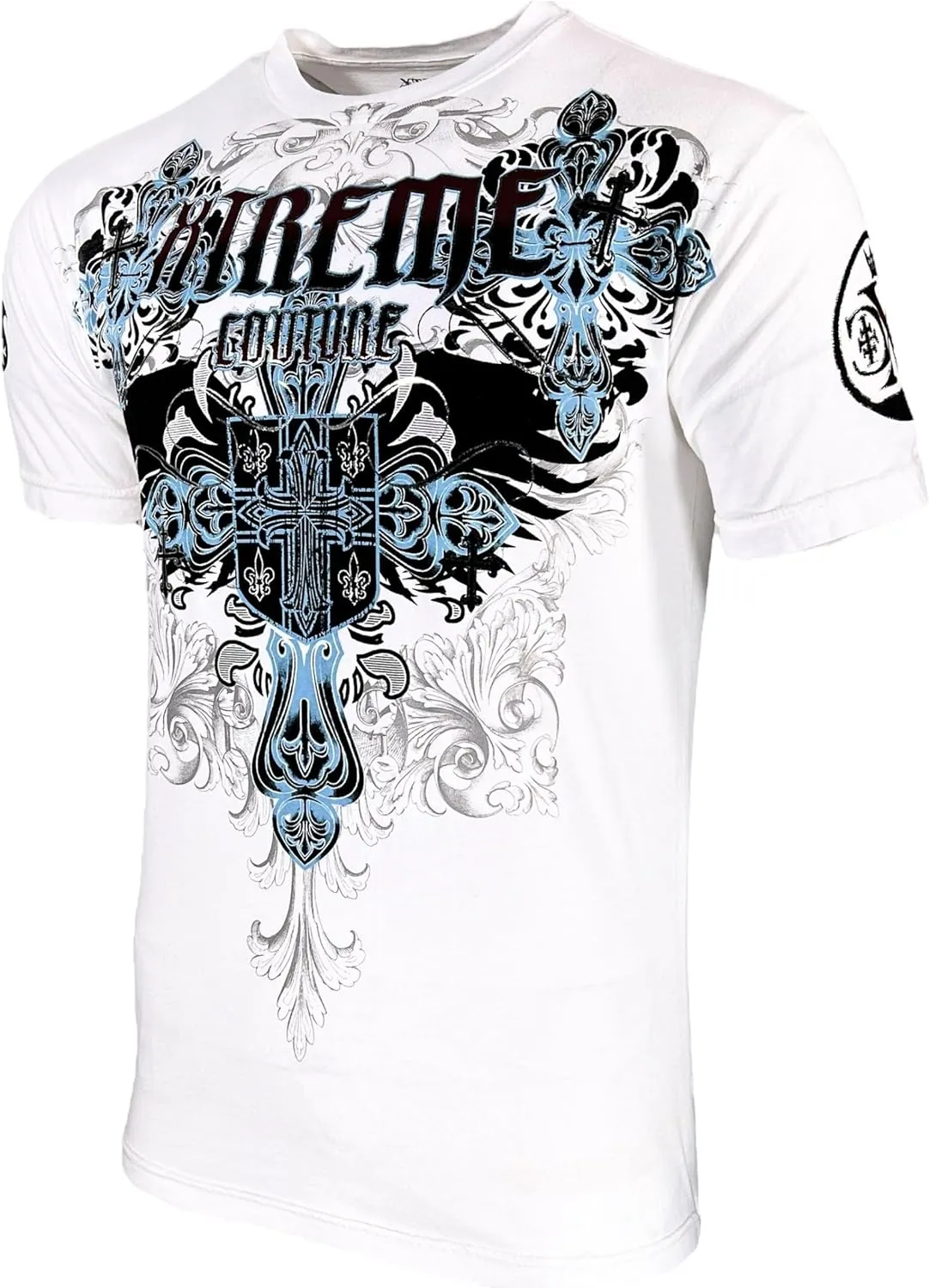 Xtreme Couture by Affliction Men T-Shirt Classic Crest Biker MMA Gym S-4X $40