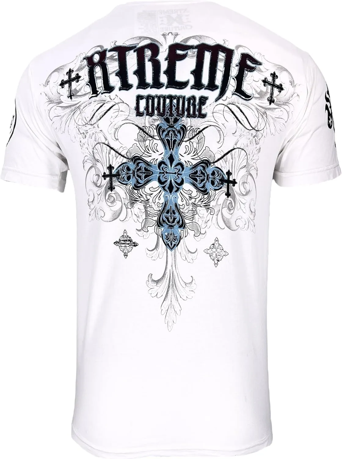 Xtreme Couture by Affliction Men T-Shirt Classic Crest Biker MMA Gym S-4X $40