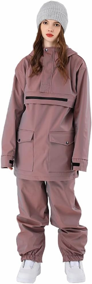 YEEFINE Men and Women's Ski Suit Snowboard Suits Unisex Winter Outdoor Waterproof Ski Jacket and Pants Set Snowsuits Overalls