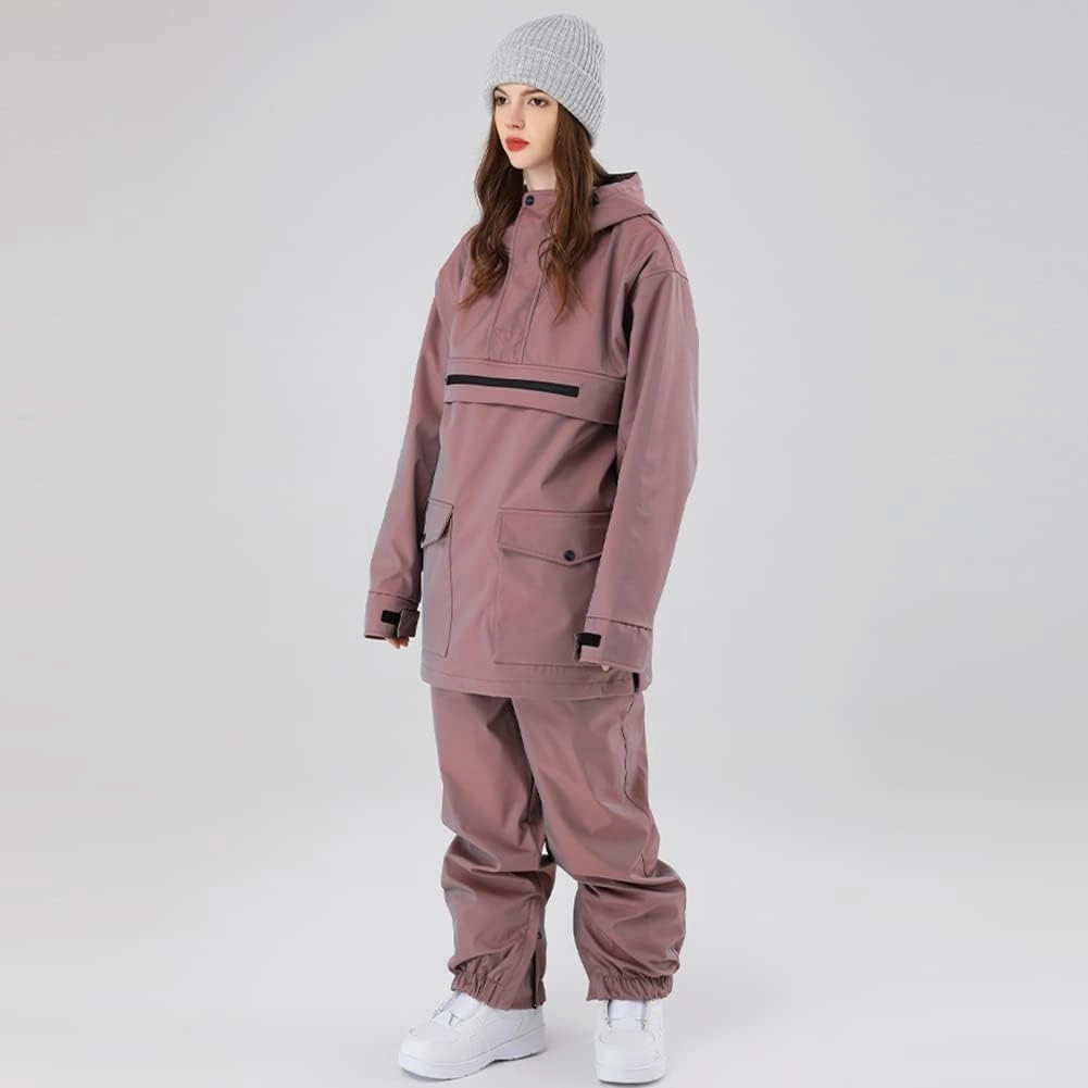 YEEFINE Men and Women's Ski Suit Snowboard Suits Unisex Winter Outdoor Waterproof Ski Jacket and Pants Set Snowsuits Overalls