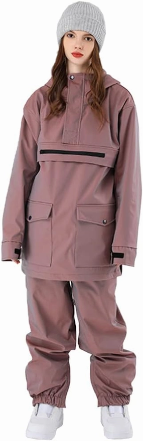 YEEFINE Men and Women's Ski Suit Snowboard Suits Unisex Winter Outdoor Waterproof Ski Jacket and Pants Set Snowsuits Overalls