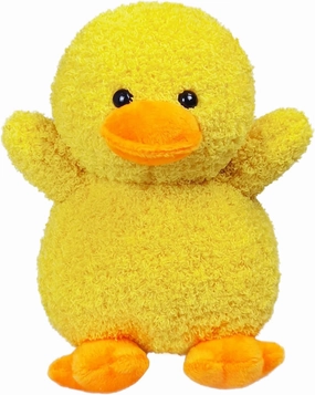 Yellow Plush Duck Stuffed Animal Toy, Soft Cuddly Plushie Hugger Toy for Boys & Girls, Gifts for Kids or Girlfriend, 8 Inches