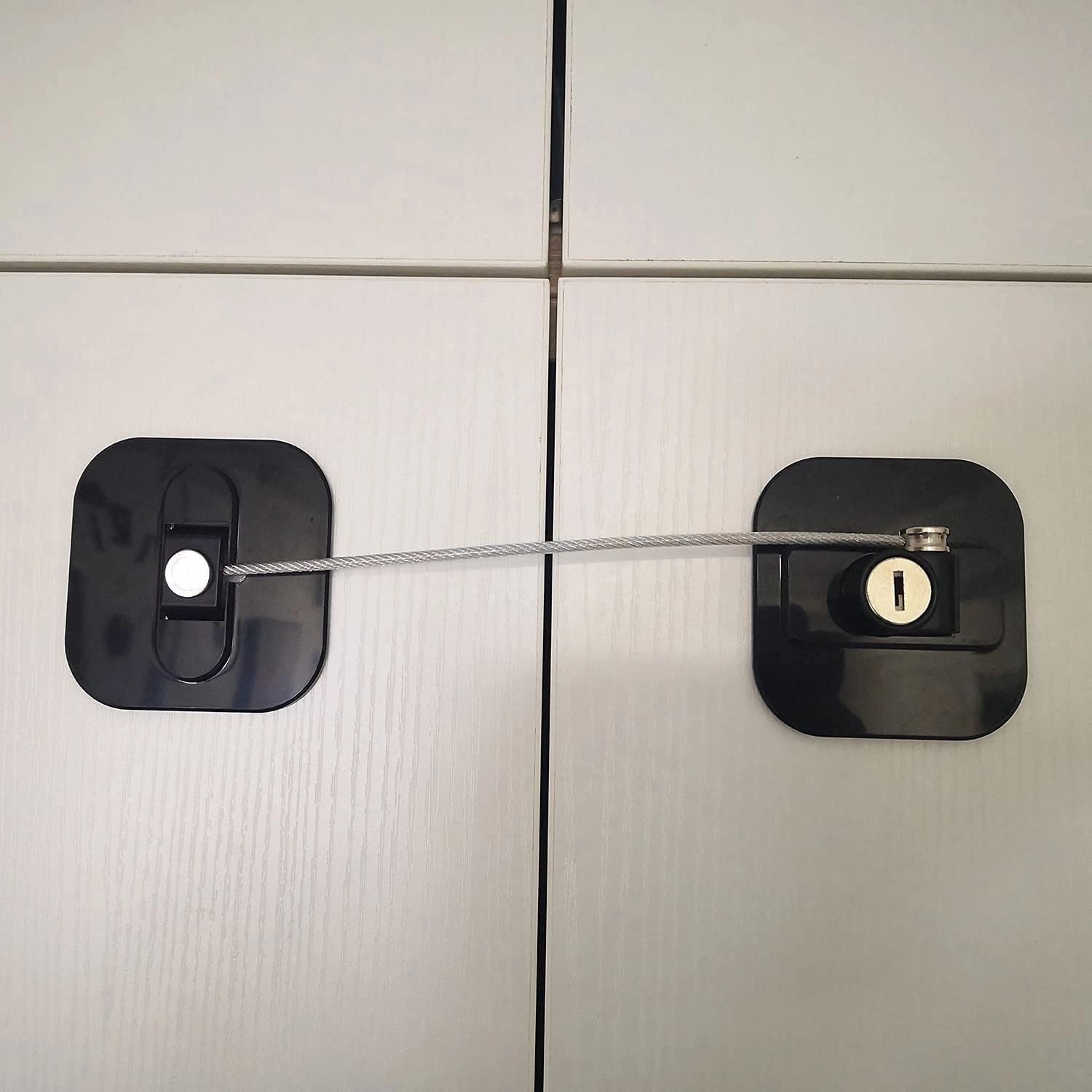 YEYA Upgraded Refrigerator Lock for Adults, Fridge Locks for Kids with Key
