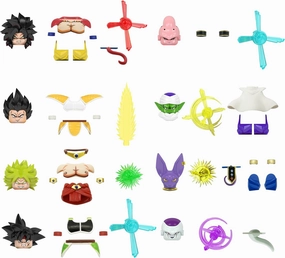 YJacuing 8PCS/Set Anime Mini Action Figures Cake Cupcake Toppers Building Toys with Accessories (DB II)