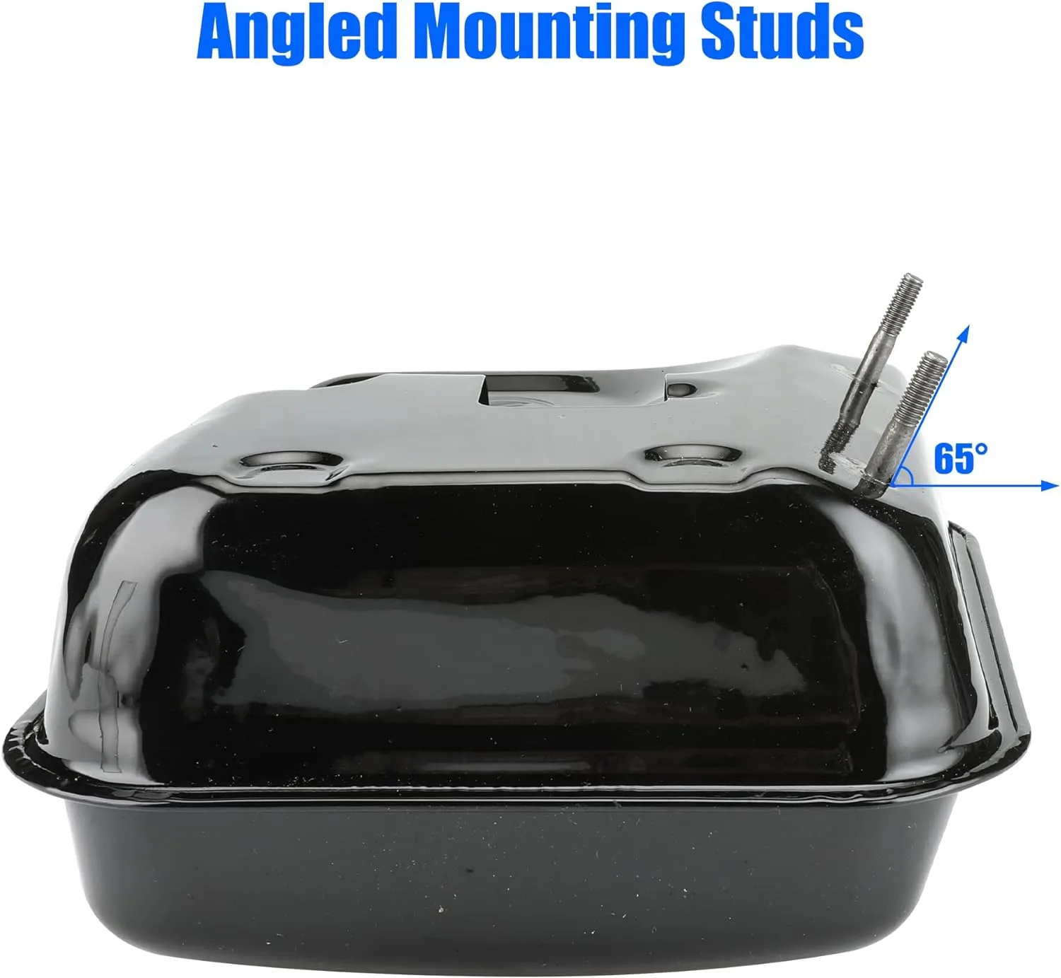 YOXUFA Gas Fuel Tank Replacement for Predator 212 196cc Coleman CT200U BT200X KT196 Baja Warrior MB200 Yerf Dog GX160 168F 200cc 224cc 6.5hp 5.5hp Powersports Mini Bike Go Kart Small Engine Parts