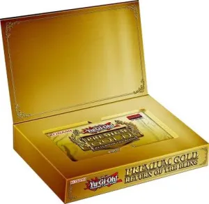 YuGiOh Premium Gold: Return of the Bling Mini Box [3 Booster Packs]